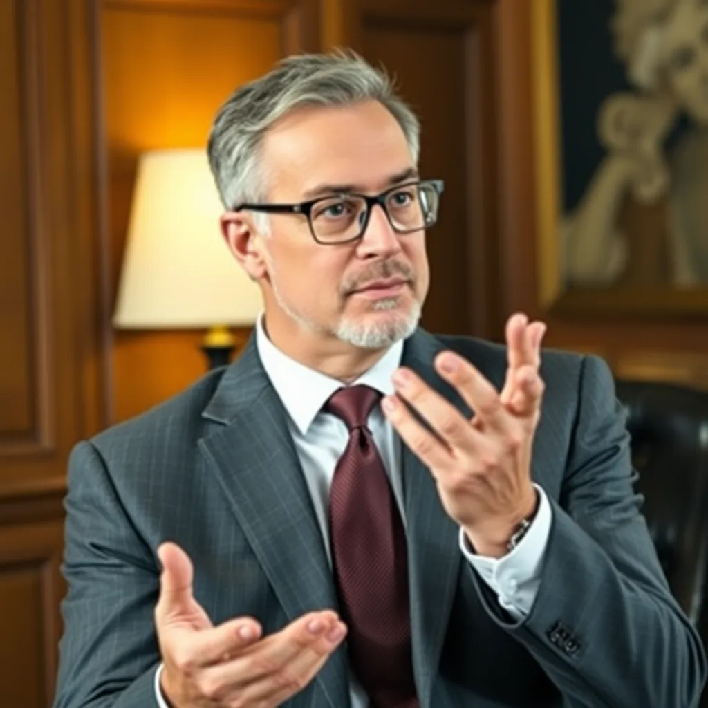 Persoon die aantekeningen maakt en vacature analyseert