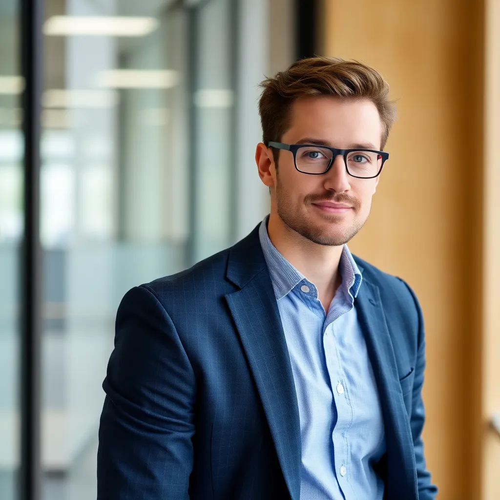 Professional die een motivatiebrief schrijft op laptop met notities